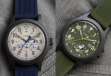 Timex launches two affordable field-style collab watches with 24-hour dials