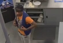 Suspected Apple watch thief dons Walmart vest to pose an employee