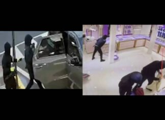 Smash-and-grab jewelry heist at Indian store on New Jersey: Valuables worth $1 million stolen in 1 minute