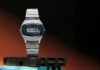 Timex brought back its first digital watch and its glorious 1975 design with a wonderfully strange navy acrylic surround frame has barely aged